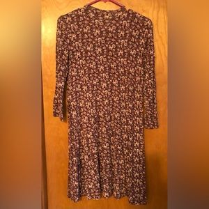 Cute flower pattern dress size S
